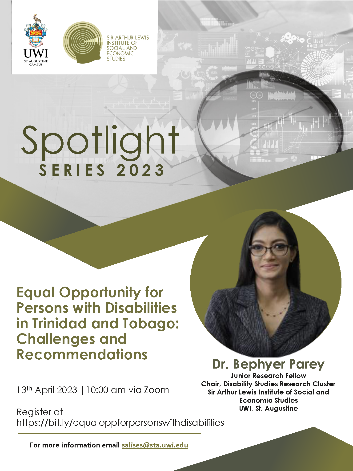 Spotlight series presentation dr bephyer parey salises regional